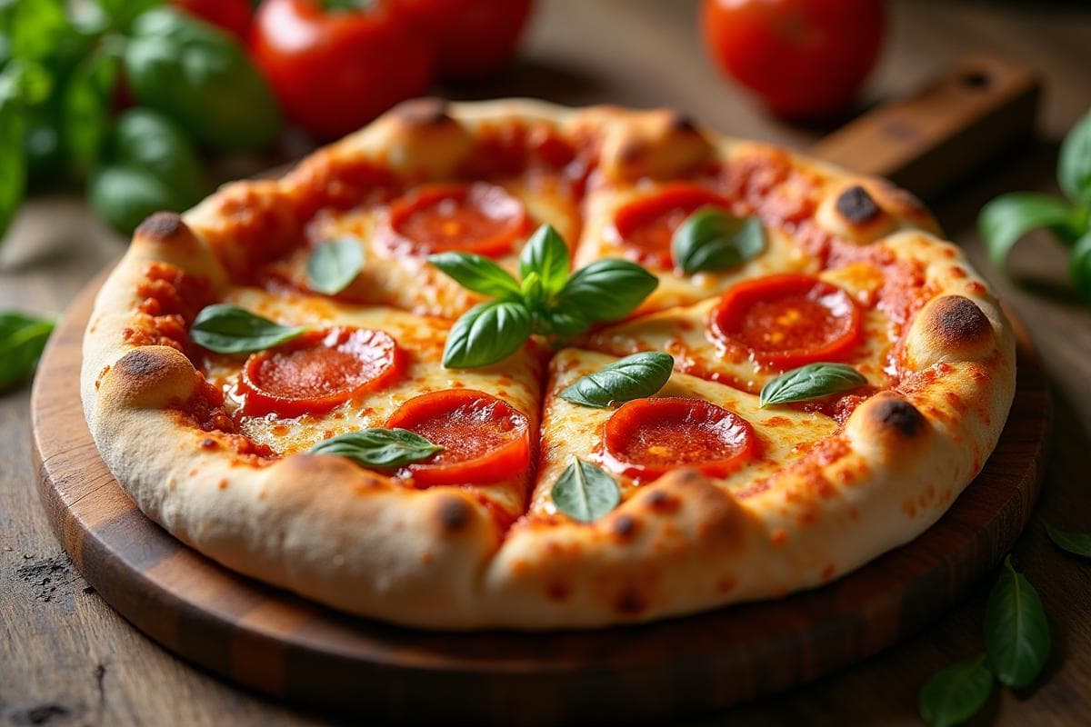 Delicious Pizza Bros pizza